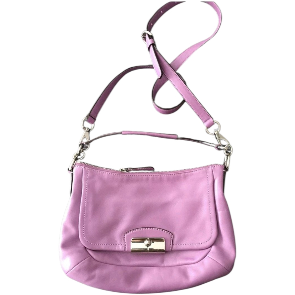 Authentic Coach Kristin Leather Convertible Crossbody Purse